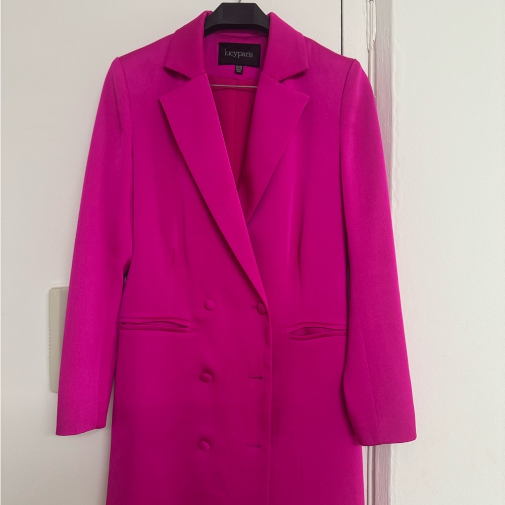 Women's Pink Blazer Dress
